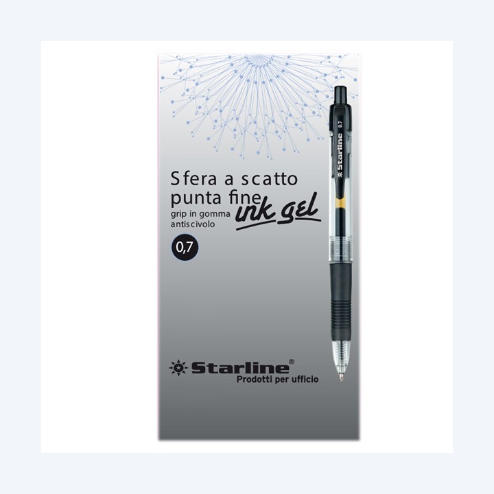 Penna a sfera a scatto con inchiostro — STL1208 | Ecotempo