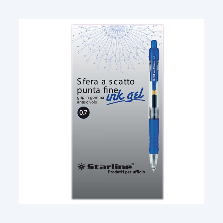 Penna a sfera a scatto con inchiostro — STL1209 | Ecotempo
