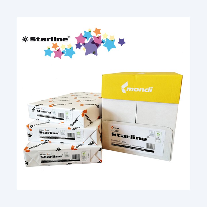 Carta bianca Starline in mini pallet A4 — STL2003 | Ecotempo