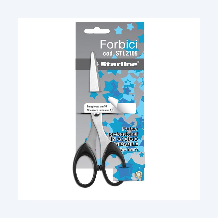 Forbici 16 cm lama in acciaio — STL2105 | Ecotempo