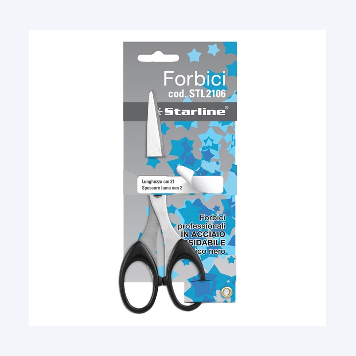 Forbici 21 cm lama in acciaio — STL2106 | Ecotempo