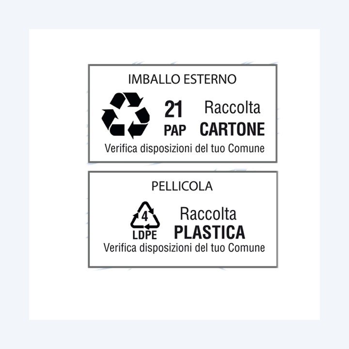 Etichette adesive in carta permanenti — STL3042 | Ecotempo