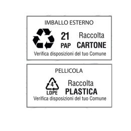 Etichette adesive in carta angoli — STL3055 | Ecotempo
