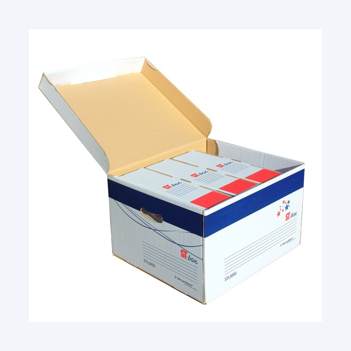 Scatola archivio ST-box con coperchio — STL5050 | Ecotempo