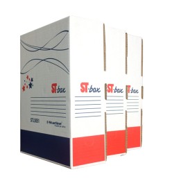 Scatola archivio ST-box 33 x 25 x 10 cm bianco Starline | Ecotempo