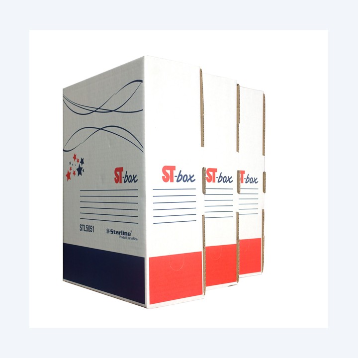 Scatola archivio ST-box 33 x 25 x 10 cm bianco Starline | Ecotempo