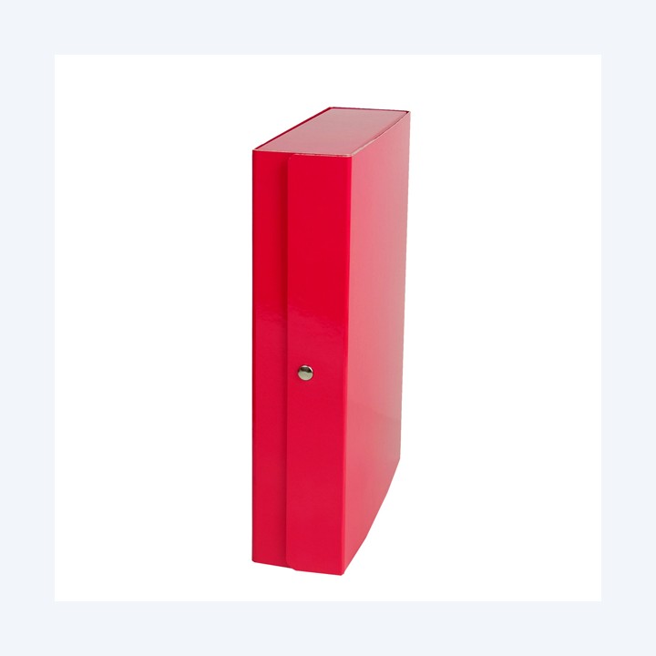 Scatola progetto Glossy dorso 6 cm rosso Starline | Ecotempo