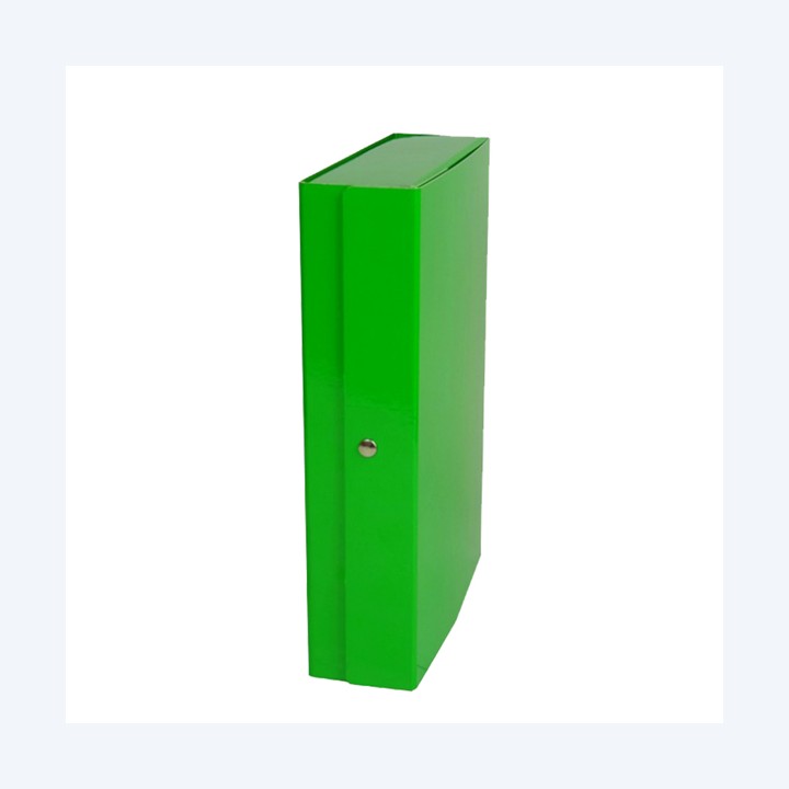 Scatola progetto Glossy dorso 8 cm verde Starline | Ecotempo