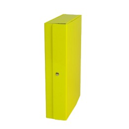 Scatola progetto Glossy dorso 10 cm giallo Starline | Ecotempo