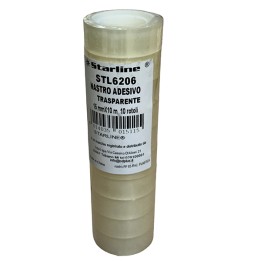 Nastro adesivo 15 mm x 10 m PP — STL6206 | Ecotempo