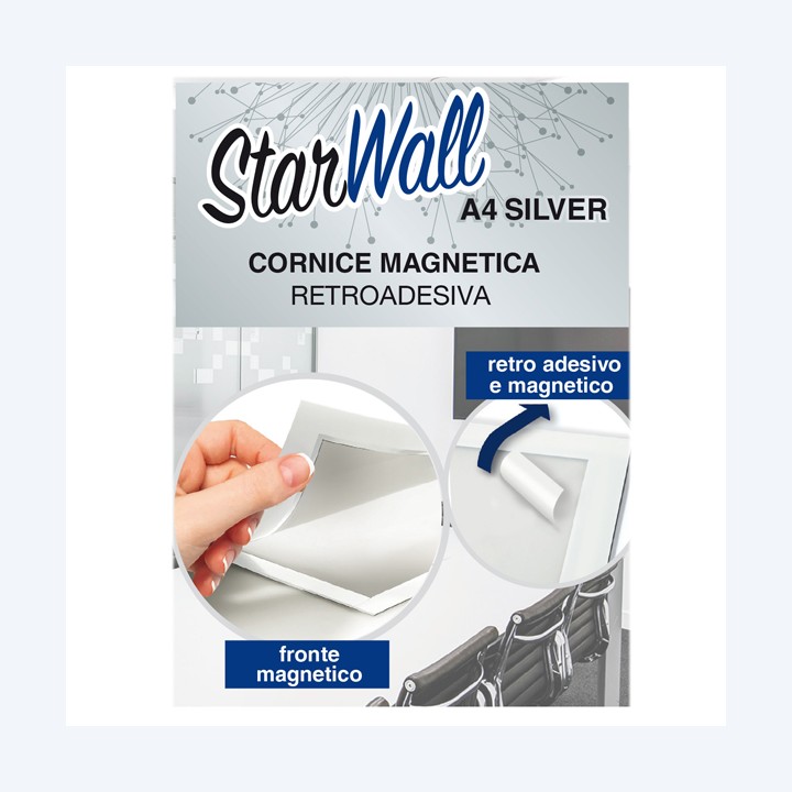 Cornice magnetica retroadesiva Starwall — STL6430 | Ecotempo