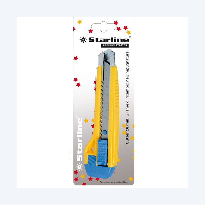 Cutter Premium con bloccalama 2 lame — STL6705 | Ecotempo