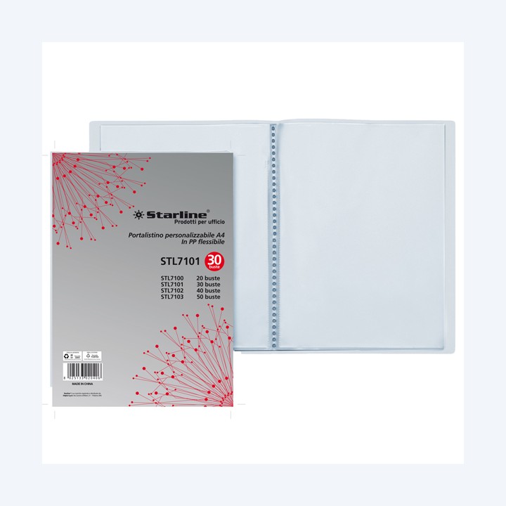 Portalistini personalizzabile PP 22 x — STL7101 | Ecotempo