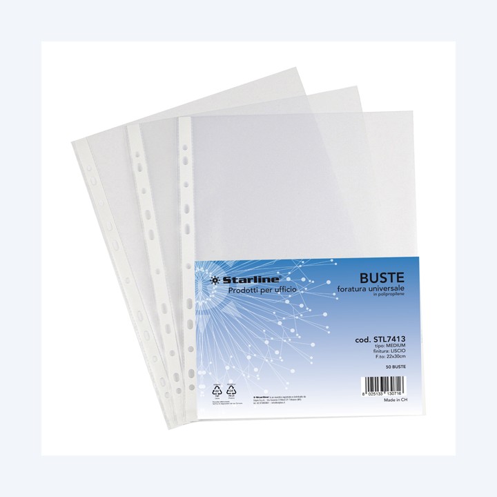 Buste forate Medium liscio 22 x 30 cm — STL7413 | Ecotempo