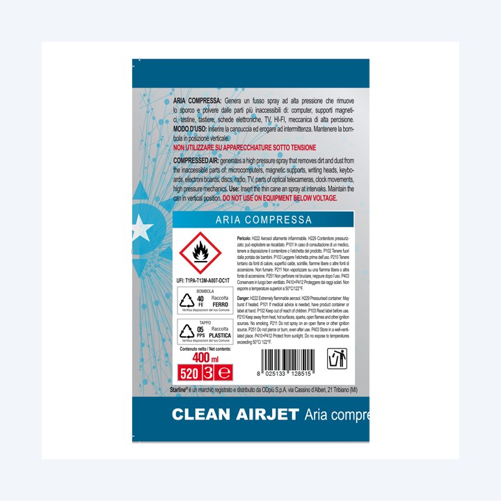 Aria Compressa Clean AirJet con — STL9000 | Ecotempo