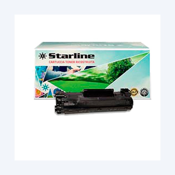 Starline Toner Ricostruito per Canon — STLC728BK | Ecotempo