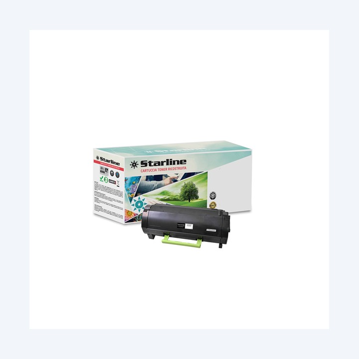 Starline Toner Ricostruito per Lexmark — STLLE502BK | Ecotempo