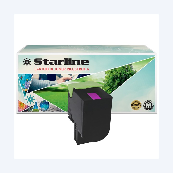 Starline Toner Ricostruito per Lexmark — STLLELCS410M | Ecotempo