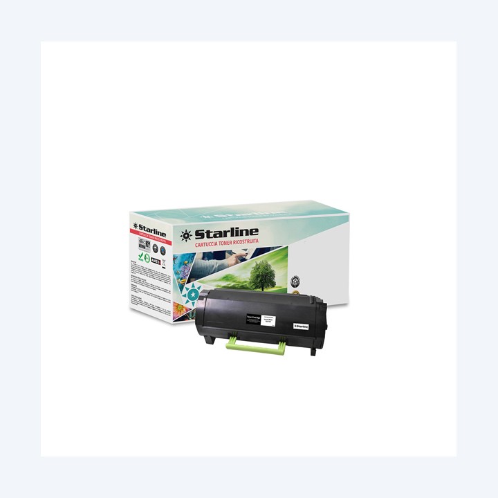 Starline Toner Ricostruito per Lexmark — STLLELMX410BK | Ecotempo