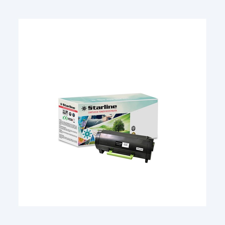 Starline Toner Ricostruito per Lexmark — STLLEMS610BKH | Ecotempo