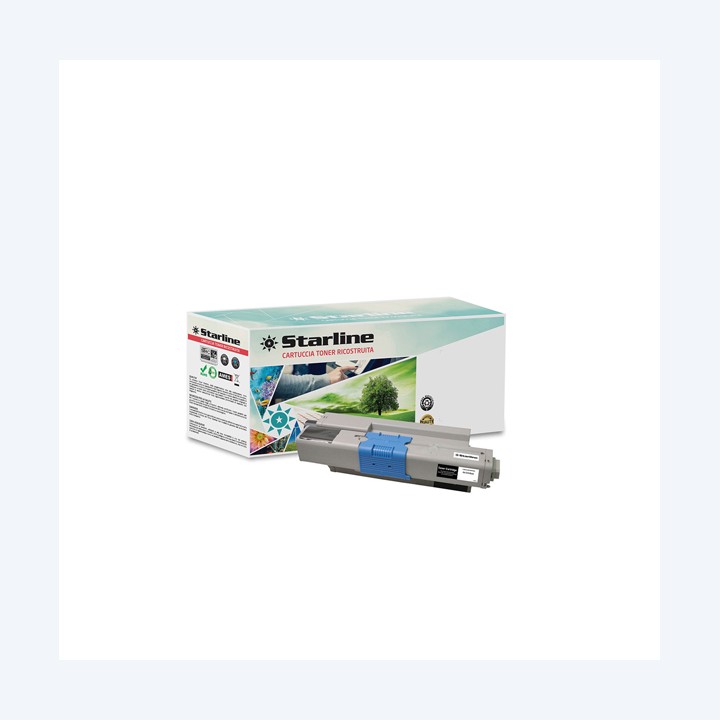Starline Toner Ricostruito per Oki Nero — STLOC300BK | Ecotempo