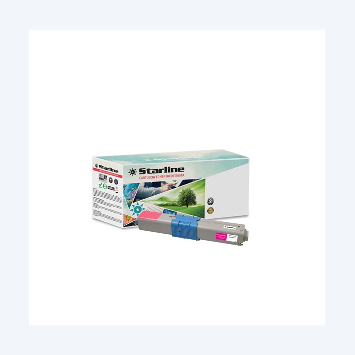 Starline Toner Ricostruito per Oki — STLOC300M | Ecotempo
