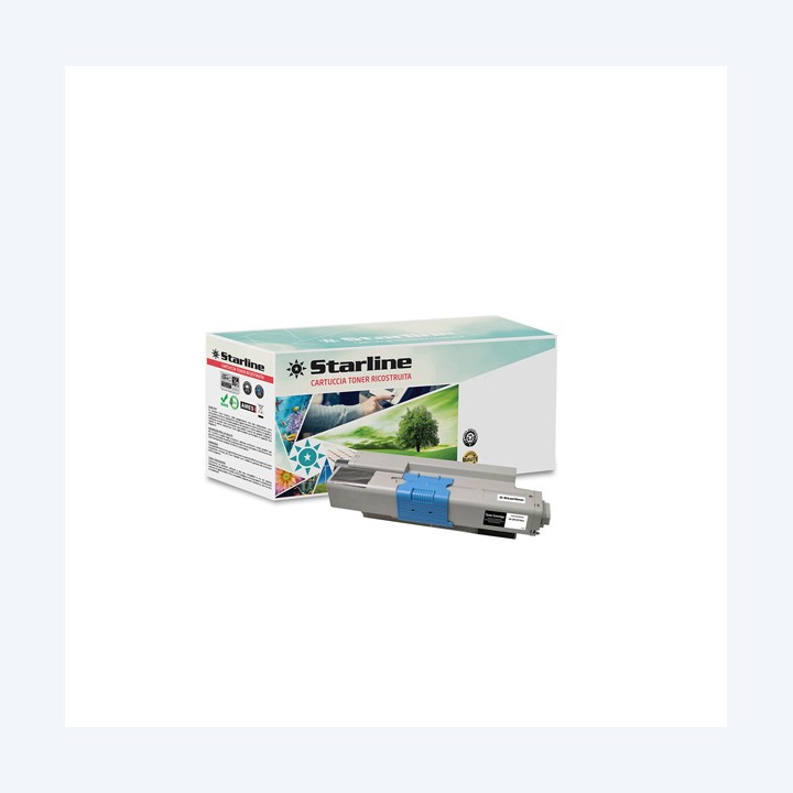 Starline Toner Ricostruito per Oki Nero — STLOC321BK | Ecotempo