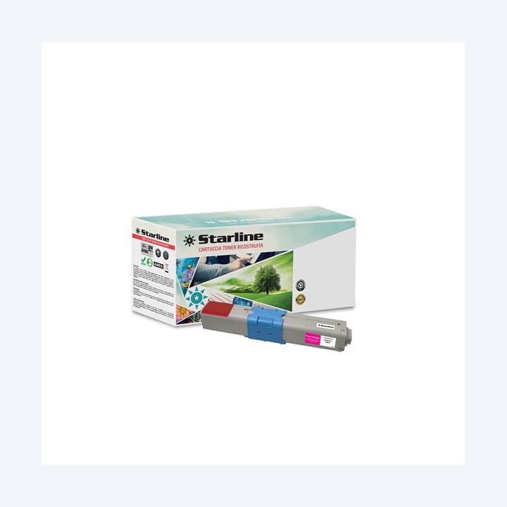 Starline Toner Ricostruito per Oki — STLOC321M | Ecotempo