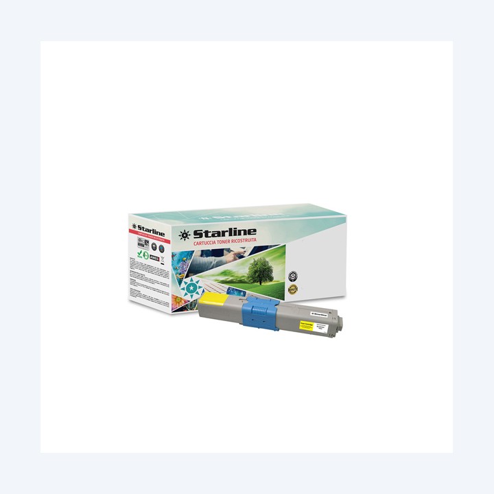Starline Toner Ricostruito per Oki — STLOC321Y | Ecotempo