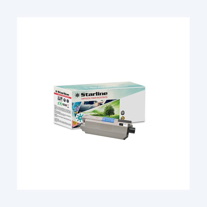 Starline Toner Ricostruito per Oki Nero — STLOC511BK | Ecotempo