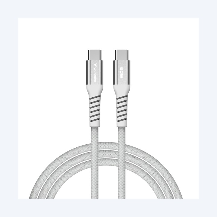 Verbatim Cavo USB-C to USB-C Grigio 31850 120cm | Ecotempo