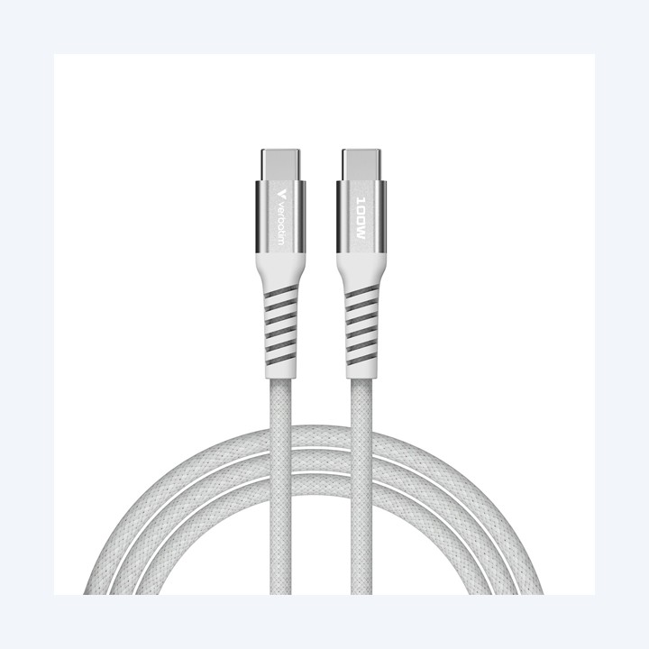 Verbatim Cavo USB-C to USB-C 100W Grigio 31854 120cm | Ecotempo
