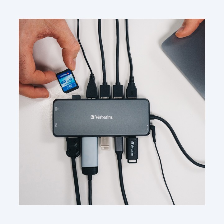 Verbatim USB-C Pro Multiport Hub 14 Port 32154 | Ecotempo