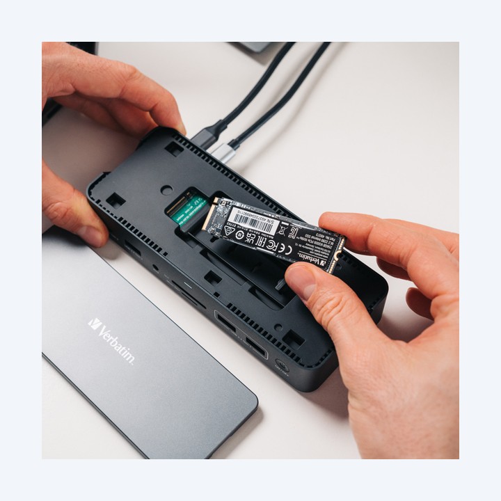 Verbatim USB-C Pro Docking Station 15 Port 32173 | Ecotempo
