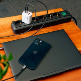 Caricabatterie da parete GaN Essentials Verbatim | Ecotempo