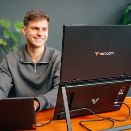 Monitor portatile 15.6"- dual LIGHT Verbatim | Ecotempo