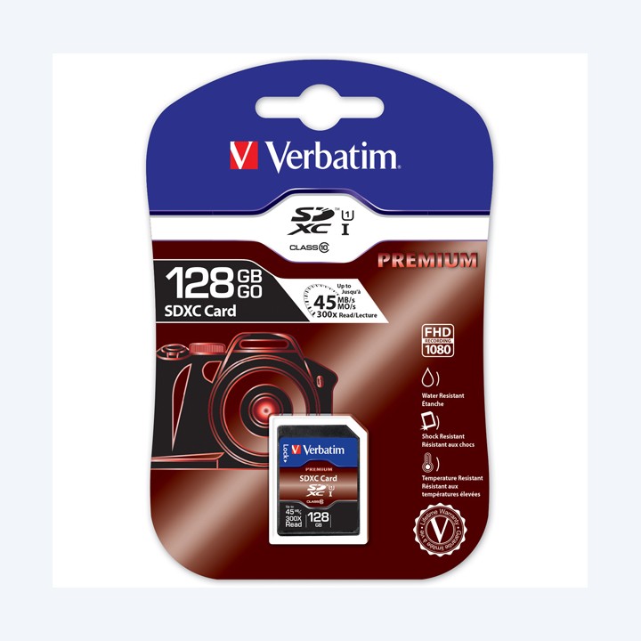 VERBATIM Vertbatim Scheda SDHC Premium — VERB44025 | Ecotempo