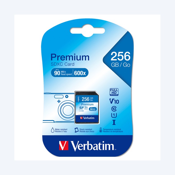 VERBATIM Vertbatim Scheda SDHC Premium — VERB44026 | Ecotempo
