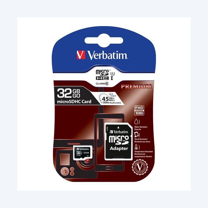 Verbatim Micro SDHC Classe 10 fino a — VERB44083 | Ecotempo