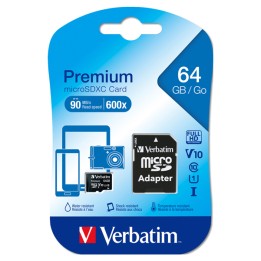 Verbatim Micro SDXC Classe 10 fino a — VERB44084 | Ecotempo