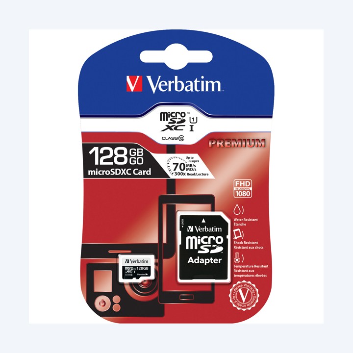 Verbatim Micro SDHC Classe 10 fino a — VERB44085 | Ecotempo