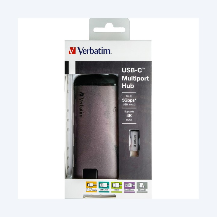 Verbatim USB-C Adattatore USB 3.1 G1/ — VERB49142 | Ecotempo