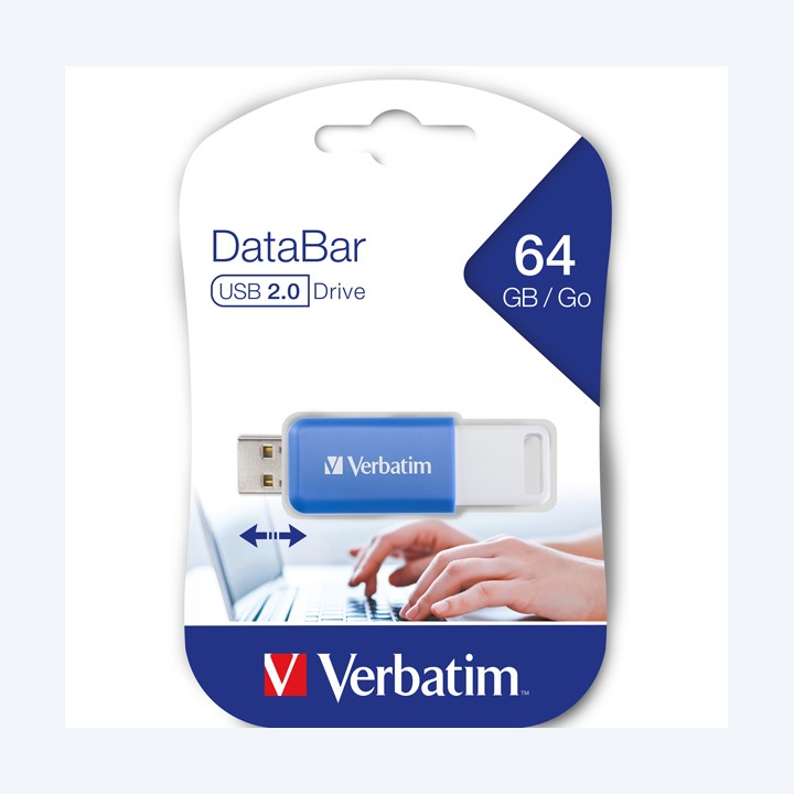 Verbatim Chiavetta USB Blu 49455 64 GB | Ecotempo