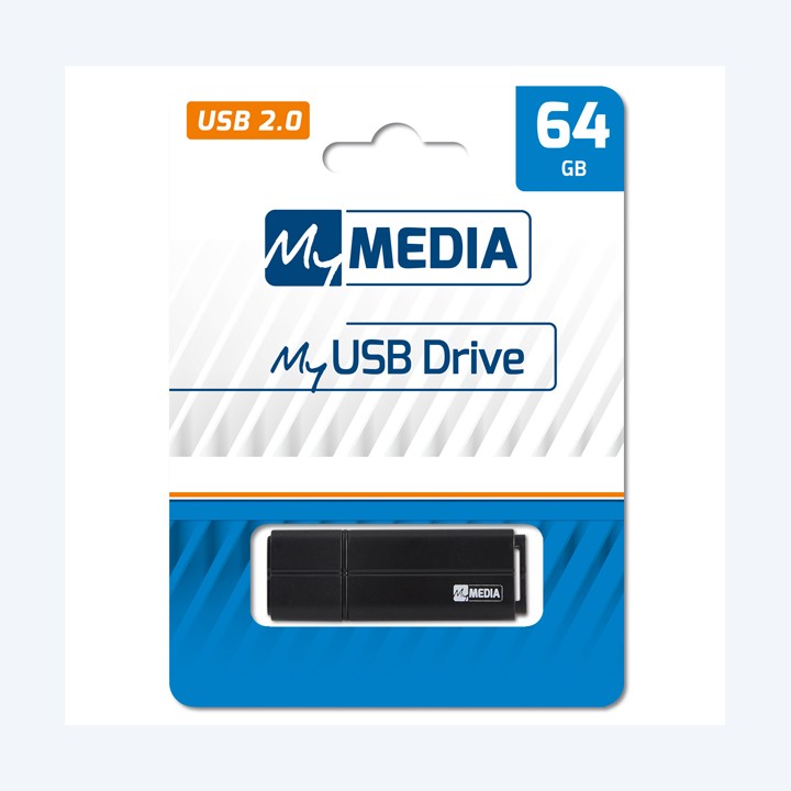 Verbatim Memoria MyUsb Drive Nero 69263 64GB | Ecotempo