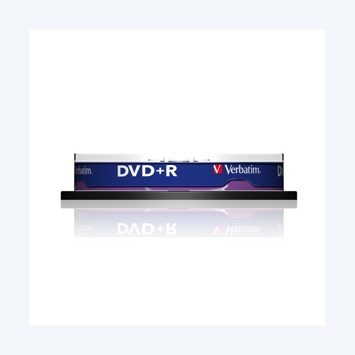 Verbatim Scatola 10 DVD+R silver 43498 4,7GB | Ecotempo