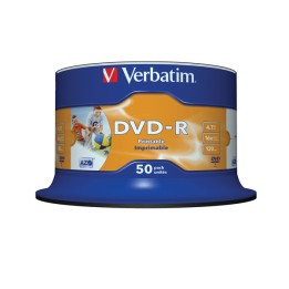 Verbatim Scatola 50 DVD-R stampabile 43533 4,7GB | Ecotempo