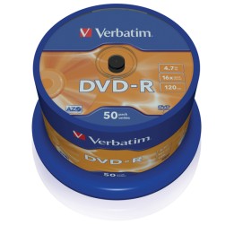 Verbatim Scatola 50 DVD-R argento lucido 43548 4,7GB | Ecotempo