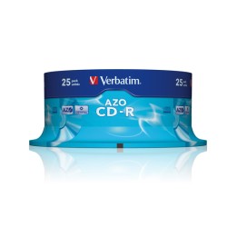 Verbatim Scatola 25 CD-R DataLife Plus — VERCD70048S25K | Ecotempo
