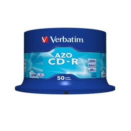 Verbatim Scatola 50 CD-R DataLife Plus — VERCDR70052X50 | Ecotempo