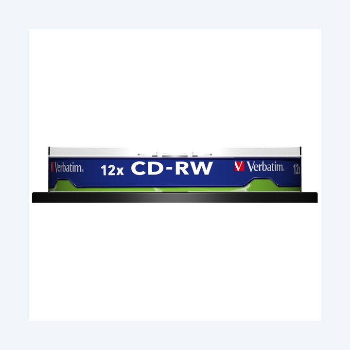 Verbatim Scatola 10 CD-RW DataLife Plus — VERCDRW7008XK | Ecotempo